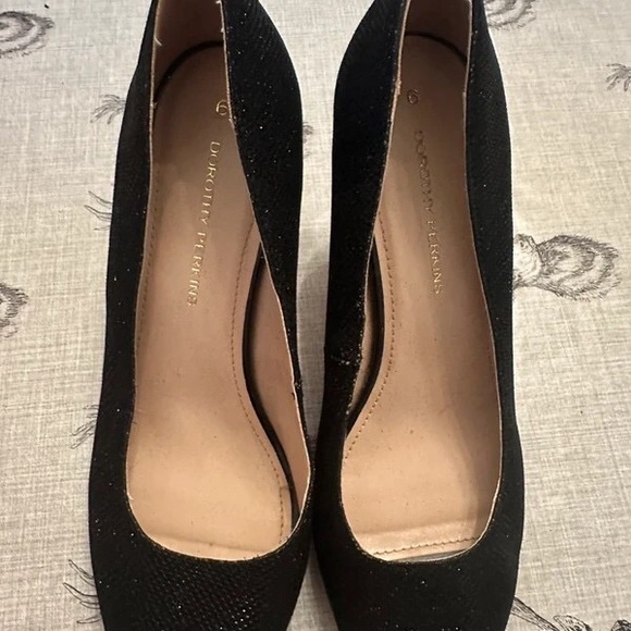 Dorothy Perkins Classic Black Peep Toe Heels - Picture 5 of 5